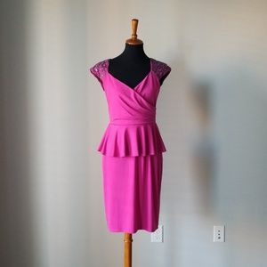 Maggy London Peplum Dress